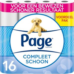 Page wc papier - Compleet Schoon toiletpapier - 16 rollen