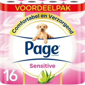 TOILETPAPIER PAGE SENSITIVE ALOE VERA