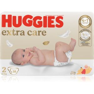 Huggies - Extra Care - Wegwerpluiers - 58 st - Hypoallergeen