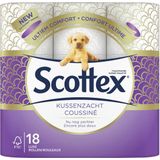 Scottex Toiletpapier Kussenzacht 18 Rollen