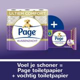 Page Vochtig Toiletpapier Kussenzacht 38 stuks - Doorspoelbaar & Biologisch afbreekbaar