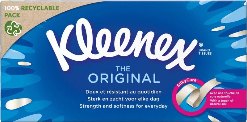 Kleenex - The Original - Zakdoeken - Wit - 72 Stuks