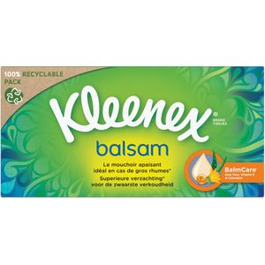 Kleenex - Balsam - Tissues - 64 Zakdoeken - FSC Keurmerk