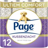 Page Toiletpapier Kussenzacht 3-laags 12 stuks