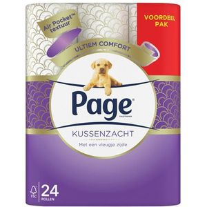 Page wc papier - Kussenzacht toiletpapier - 24 rollen - Voordeelverpakking