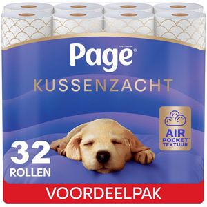 Page - Kussenzacht - Toiletpapier - 32 Rollen - Ultiem Comfort - Voordeelverpakking