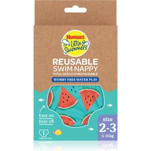 Huggies Little Swimmers - Zwemluier wasbaar - maat 2/3 - 5 tot 11 kg - herbruikbaar zwembroekje - 1 stuk