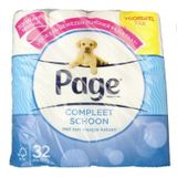 Page toiletpapier - 32 rollen - Compleet schoon wc papier - met een vleugje katoen