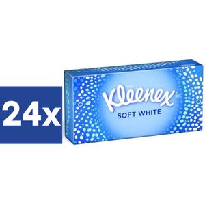 Kleenex Soft White Tissues (Voordeelverpakking) - 24 x 70 doekjes
