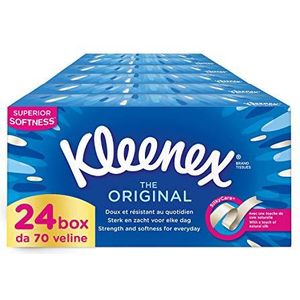 Kleenex Originele doos zakdoeken, 24 dozen Ã  70 zakdoeken