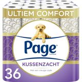 Page toiletpapier - 36 rollen - Kussenzacht wc papier (3-laags) - voordeelverpakking