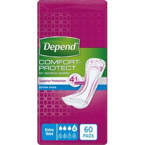 Depend Extra - Incontinentieverband voor urineverlies - 60 stuks