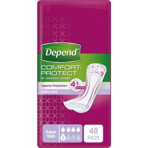 Depend Super - Incontinentieverband voor urineverlies - 48 stuks
