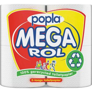 Popla Megarol wc papier - 24 rollen