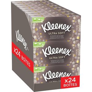 Kleenex tissues - Ultra Soft - Mega Voordeelbox - 24 x 72 = 1728 tissues