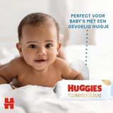 Huggies billendoekjes - Extra Care Sensitive - 8 x 56 stuks - voordeelverpakking