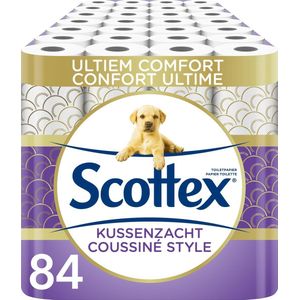 Scottex toiletpapier - Kussenzacht Design wc papier - 84 rollen