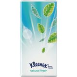 Kleenex zakdoekjes - Natural Fresh - Voordeelbox - 8 pakjes x 10 stuks - 80 zakdoekjes