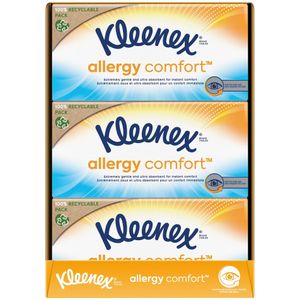 Kleenex tissues - Allergy Comfort - Voordeelverpakking - 12 x 56 stuks = 672 zakdoekjes