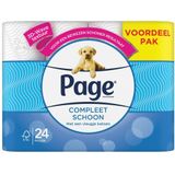 Page - Scottex Toiletpapier - 72 Rollen - Compleet Schoon - Katoen