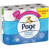 Page - Scottex Toiletpapier - 72 Rollen - Compleet Schoon - Katoen