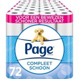 Page - Scottex Toiletpapier - 72 Rollen - Compleet Schoon - Katoen