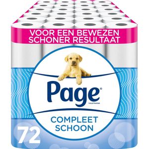 Page - Scottex Toiletpapier - 72 Rollen - Compleet Schoon - Katoen