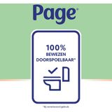 12x Page Vochtig Toiletpapier Aloe Vera 38 Stuks