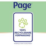 12x Page Vochtig Toiletpapier Aloe Vera 38 Stuks