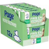 12x Page Vochtig Toiletpapier Aloe Vera 38 Stuks