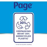 12x Page Vochtig Toiletpapier Compleet Schoon 38 Stuks