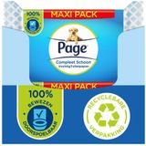 Page Vochtig Toiletpapier - Compleet Schoon Maxipack - 444 Stuks (6 x 74 Stuks) - Voordeelverpakking
