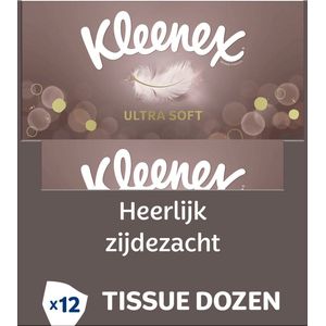 12x Kleenex Ultrasoft Tissues 64 stuks