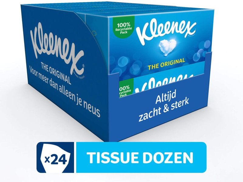 Kleenex Original - Tissue Duo Pack - 144 Stuks