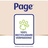 Page Puur vochtig toiletpapier - extra duurzaam vochtig wc papier - 456 doekjes (12 x 38 stuks)