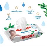 Huggies billendoekjes - Natural 0% plastic - 12 x 48 stuks - 576 doekjes