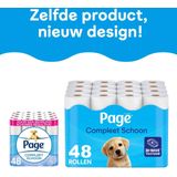 Page toiletpapier - 48 rollen - Compleet Schoon wc papier - met een vleugje katoen
