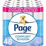 Page toiletpapier - 48 rollen - Compleet Schoon wc papier - met een vleugje katoen