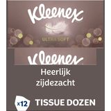 Kleenex - Ultra Soft - Voordeelbox - 12 x 64 stuks - 768 Zakdoekjes