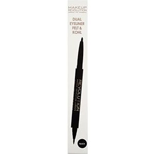 Makeup Revolution Awesome Dual Eyeliner Khol & Flick eyeliner met kredką