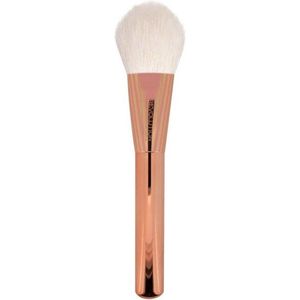 Makeup Revolution - Brushes Ultra Metals Flawless Powder Brush - Ultra Metallic - Poeder Kwast - Rose Gold - Face Brush