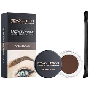 Revolution Makeup Brow Pomade Dark Brown 2,5 g + 1 st