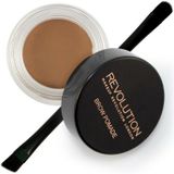 Makeup Revolution - Brow Pomade - Wenkbrauw Pommade - Soft Brown - 2.5 gr