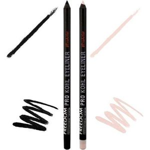 Freedom Makeup London - Pro Kohl Liner & Brighten Duo - Kohl Oogpotlood & Highlight Stick
