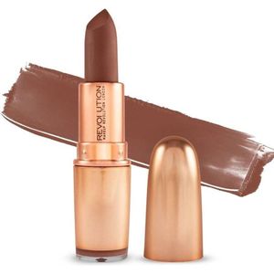 Makeup Revolution - Iconic Matte Nude - Lippenstift - Nude - 3 g