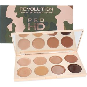 Makeup Revolution Pro HD Camouflage Cream Concealer Palette - Medium Dark