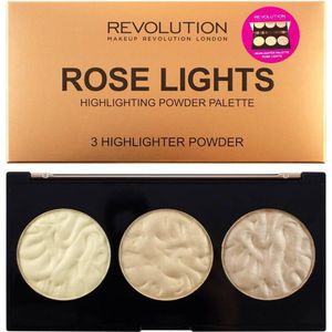 Makeup Revolution Rose Lights Highlighting Powder Palette 10 g