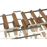 Co. - Verbindingsset Wijnrekken - Geschikt Voor Uitbreiding - Zweeds Grenenhout