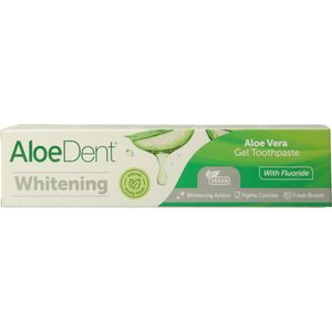 Aloe dent - Whitening Gel-Tandpasta - Met Fluoride - Bestrijdt Gaatjes - Frisse Adem