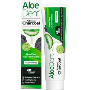 Aloe Dent Extracts Tandpasta Charcoal 100 ml